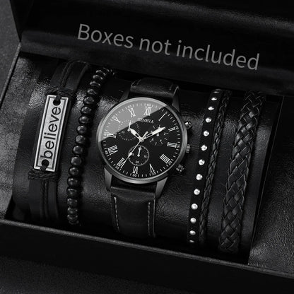 2026Men's versatile fashion watch, hot selling in foreign trade, business two eye watch