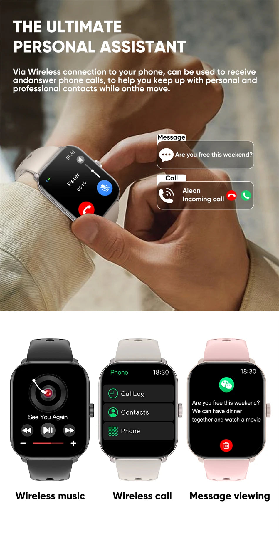 For Xiaomi Watch 5 Global Version Sports Smart Watch Men Women HD AMOLED Screen Heart Rate Call GPS Track Waterproof Smartwatch