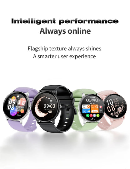 2026 New Smart Watch Women Men Bluetooth Call Sports Fitness Watches Heart Rate Health Monitor Smartwatch Ladies For Android iOS