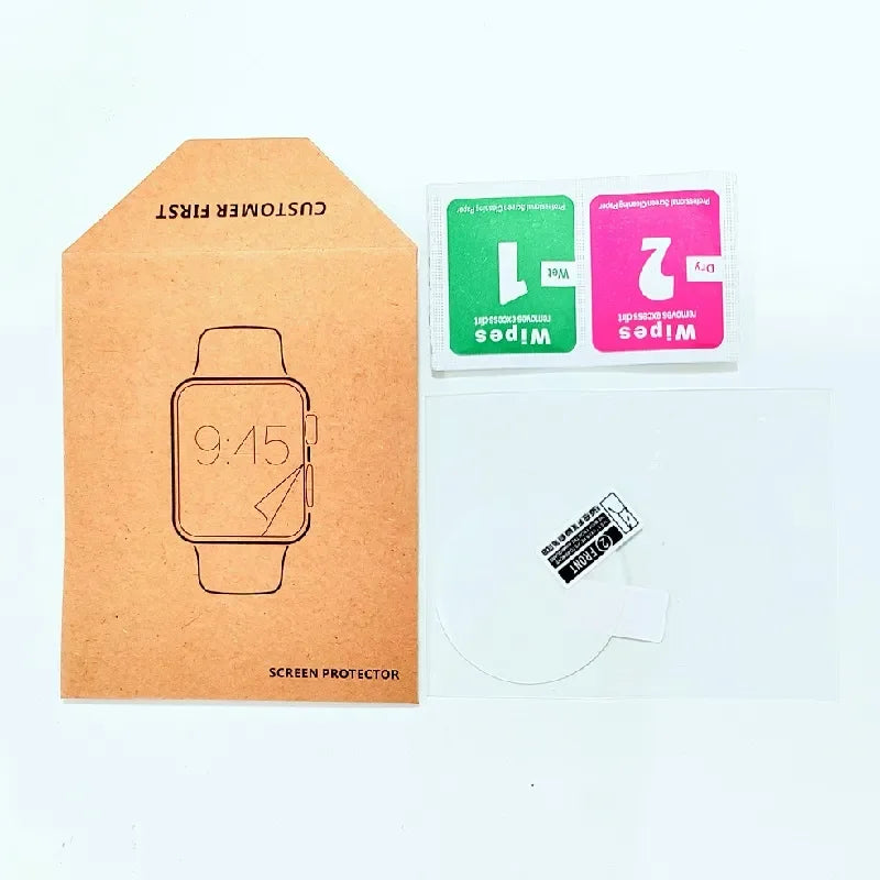 Smart Watch Screen Protector Film 45mm 46mm 44mm 43mm 42mm 41mm 40mm 30mm 31 32 33 34 35 36 37 38 39 MM Smartwatch Accessories