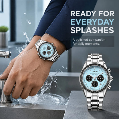 2026 New Sports Watch Men Top Brand Luxury Mens Watches Business Waterproof Military Quartz Chronograph Wristwatch Montre Homme