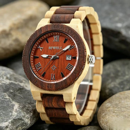Wooden Watch for Men, Handmade Lightweight Wooden Wrist Watches, Mens Wooden Watch, Wood Watch Gifts for Men