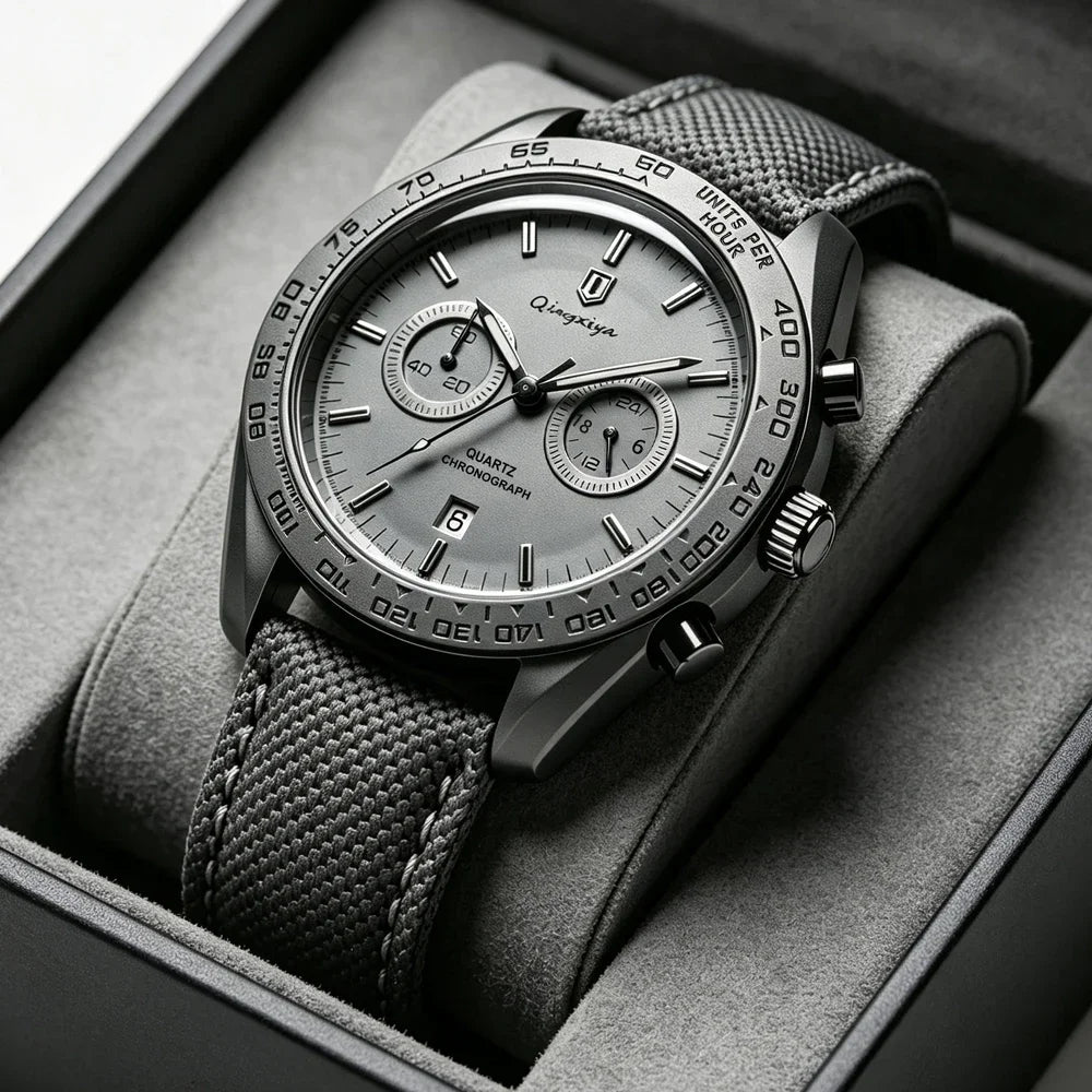 Fashion Casual Men Quartz Watch with Auto Date Chronograph Waterproof Sport Relogio Masculino