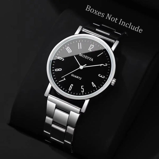 Fashion Men Business Watches Casual Analog Quartz Watch Men's Wristwatch Reloj Hombre（Without Box）