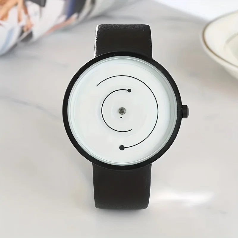 Fashion Creative Watch Men Sports Watches Casual Leather Band Analog Quartz Wristwatches Men Reloj Para Mujer Relogios Masculino