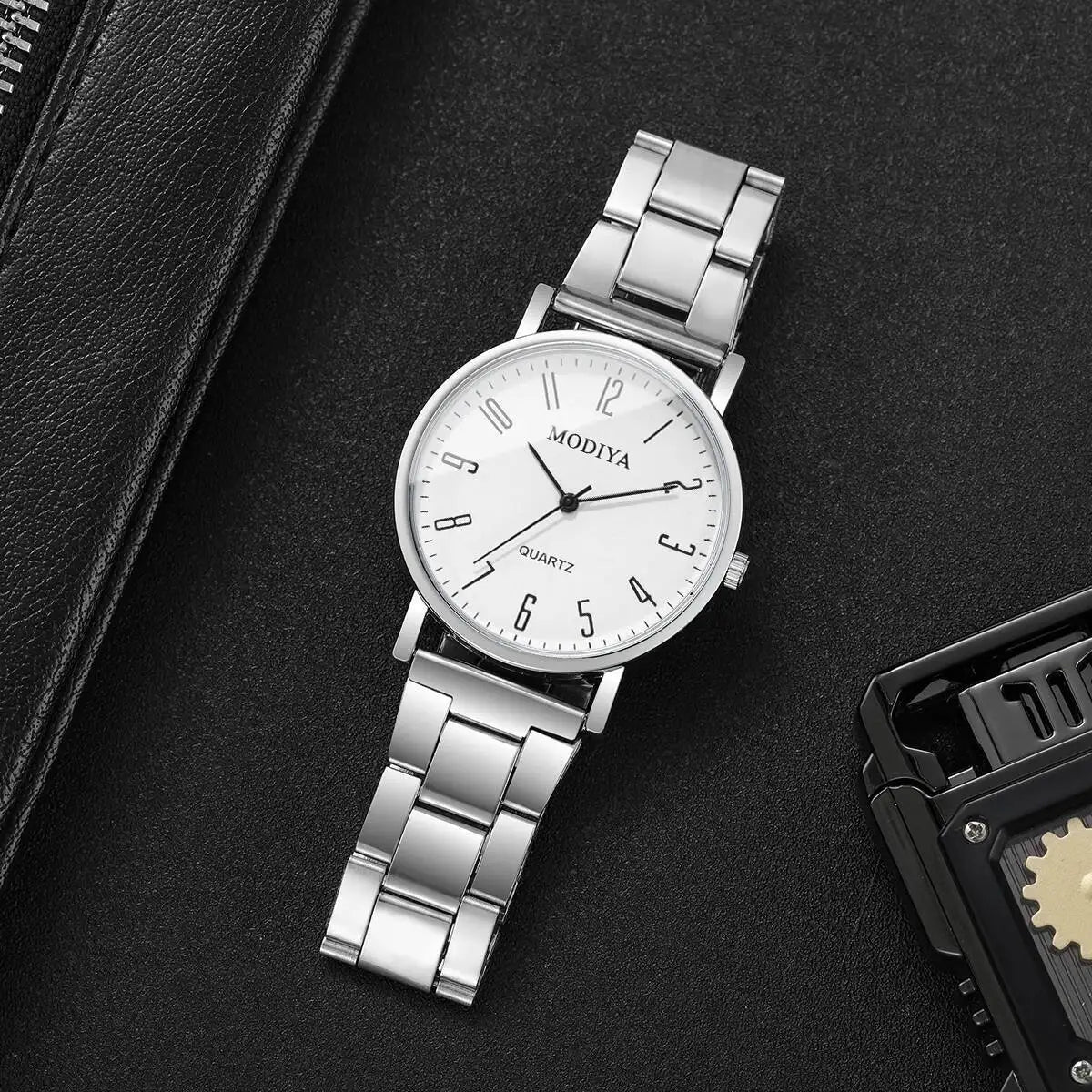 Fashion Men Business Watches Casual Analog Quartz Watch Men's Wristwatch Reloj Hombre（Without Box）