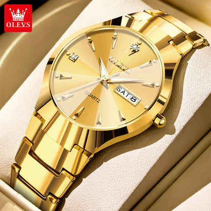 OLEVS Brand Watch Hot Selling Waterproof Tungsten Steel Men's Watch 8697