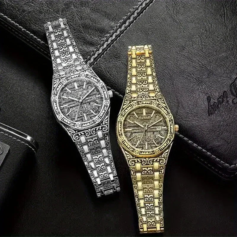 Vintage Elegant Men's Watch Fashion Business Trendy Watch