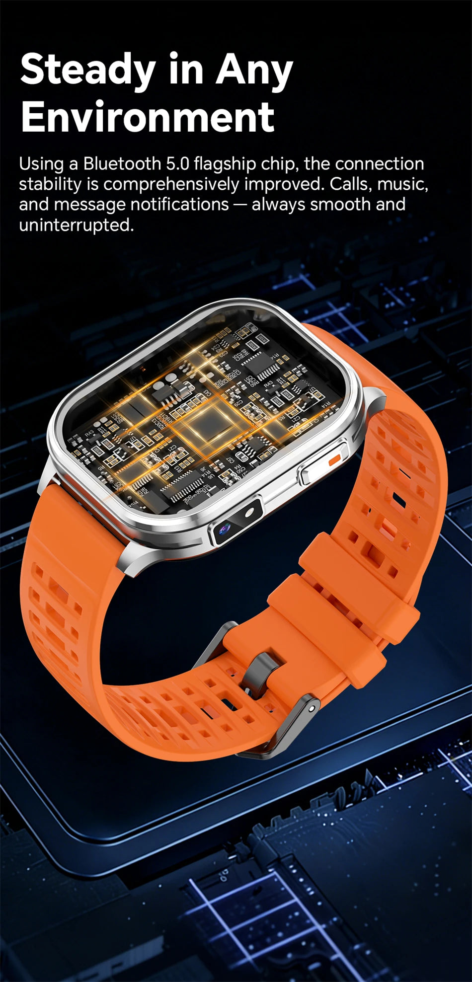 2026New Smart Watch With Camera Men Women Photos Record Video Health Sports Fitness IP68 Waterproof BT Call Recording Smartwatch