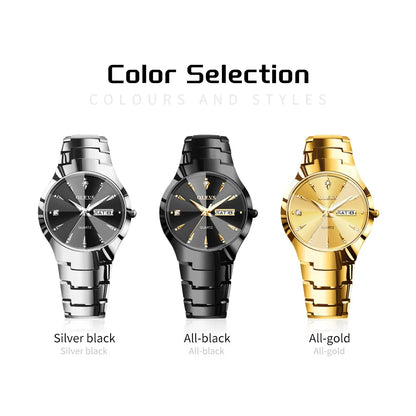 OLEVS Brand Watch Hot Selling Waterproof Tungsten Steel Men's Watch 8697