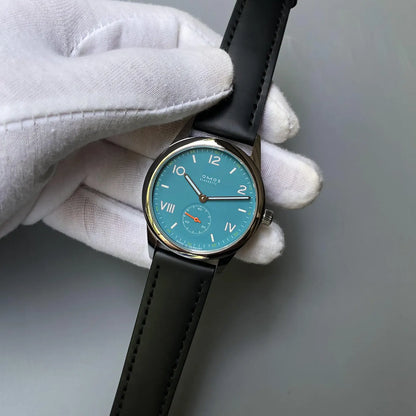 High-end men's 38.5mm automatic mechanical watch, equipped with Seagull ST17 movement, waterproof and luminescent