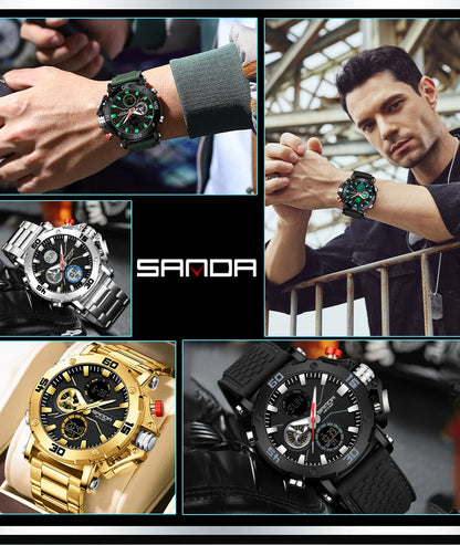 Fashion Brand Men Watches G-Style Clock Trend Sports Watch For Man Analog Wristwatch Mens Shock Quartz Military Watch Waterproof