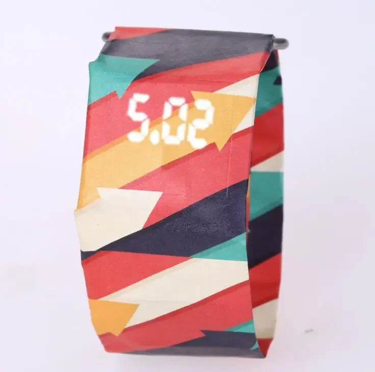 2020 Fashion Creative Paper Watches Men LED Digital Watches Women Men Sport Watches Cheap Price Relogio Masculino