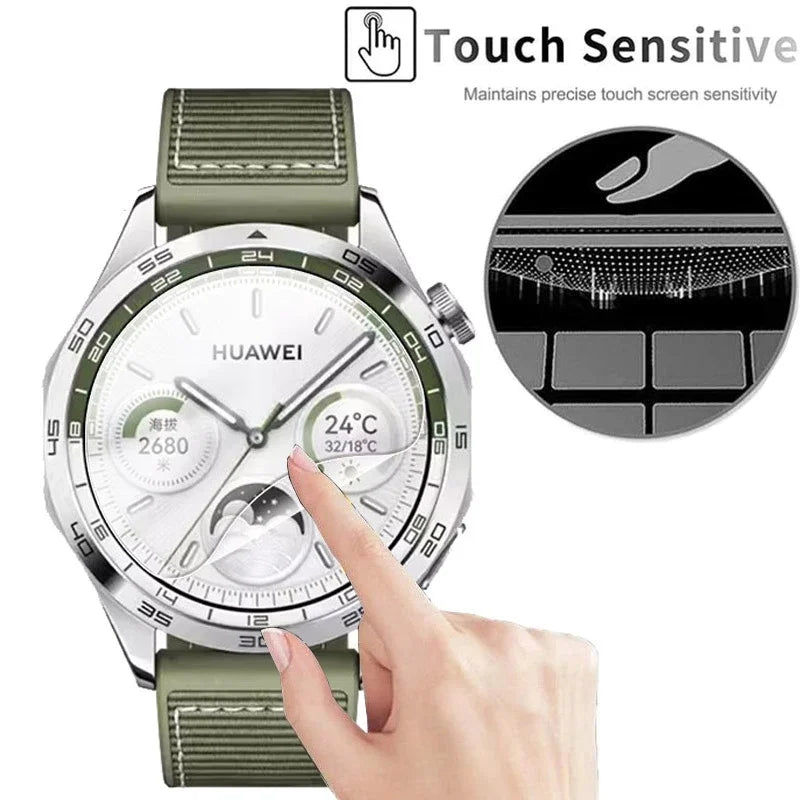 Smart Watch Screen Protector Film 45mm 46mm 44mm 43mm 42mm 41mm 40mm 30mm 31 32 33 34 35 36 37 38 39 MM Smartwatch Accessories