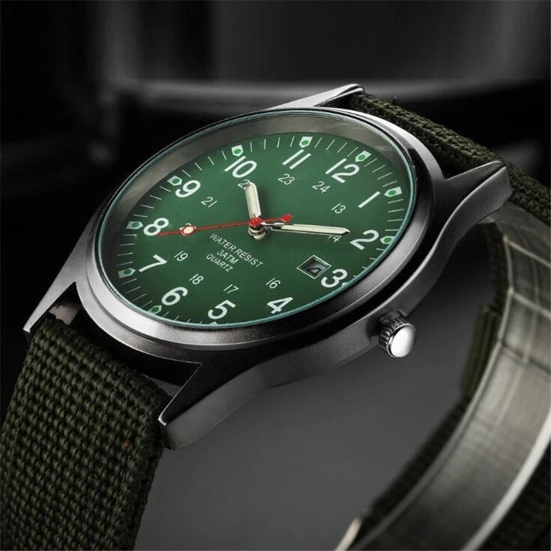 Fashion Men Watches Luxury Brand Fashion Mens Quartz Watch Luminous Hands Male Clock Big Dial Waterproof Man Wristwatch