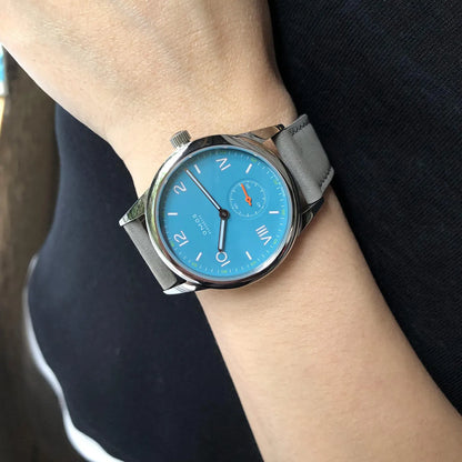 High-end men's 38.5mm automatic mechanical watch, equipped with Seagull ST17 movement, waterproof and luminescent