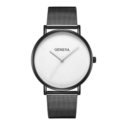 2025 Women's Watch Vintage Classic Fashion Dial Casual Steel Strip Strap Gold Rose Feminine Casual Quartz Wristwatch