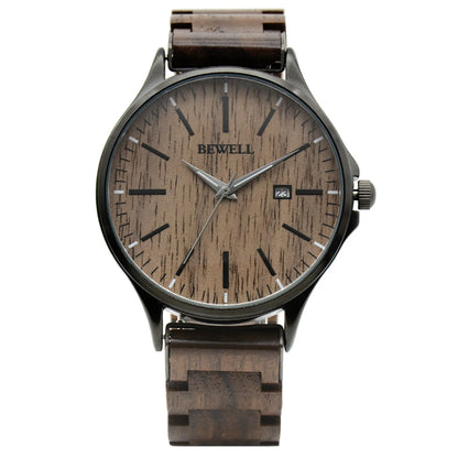 Men's Handmade Wooden Wrist Watch Fashion Minimalist Slim Analog Quartz Watch for Men