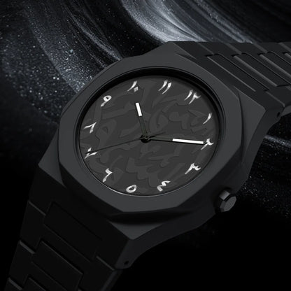 Middle Eastern Popular Sports Watches for Men and Women Dopamine Quartz Watches Niche Fashion Waterproof Stainless Steel