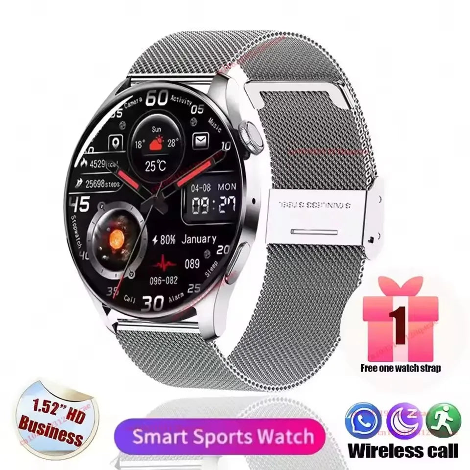 2026 Smart Watch For Men 100+Sport Modes HD Touch Screen Photos Control DIY Dial Smartwatch 5ATM Waterproof For ios android HT30