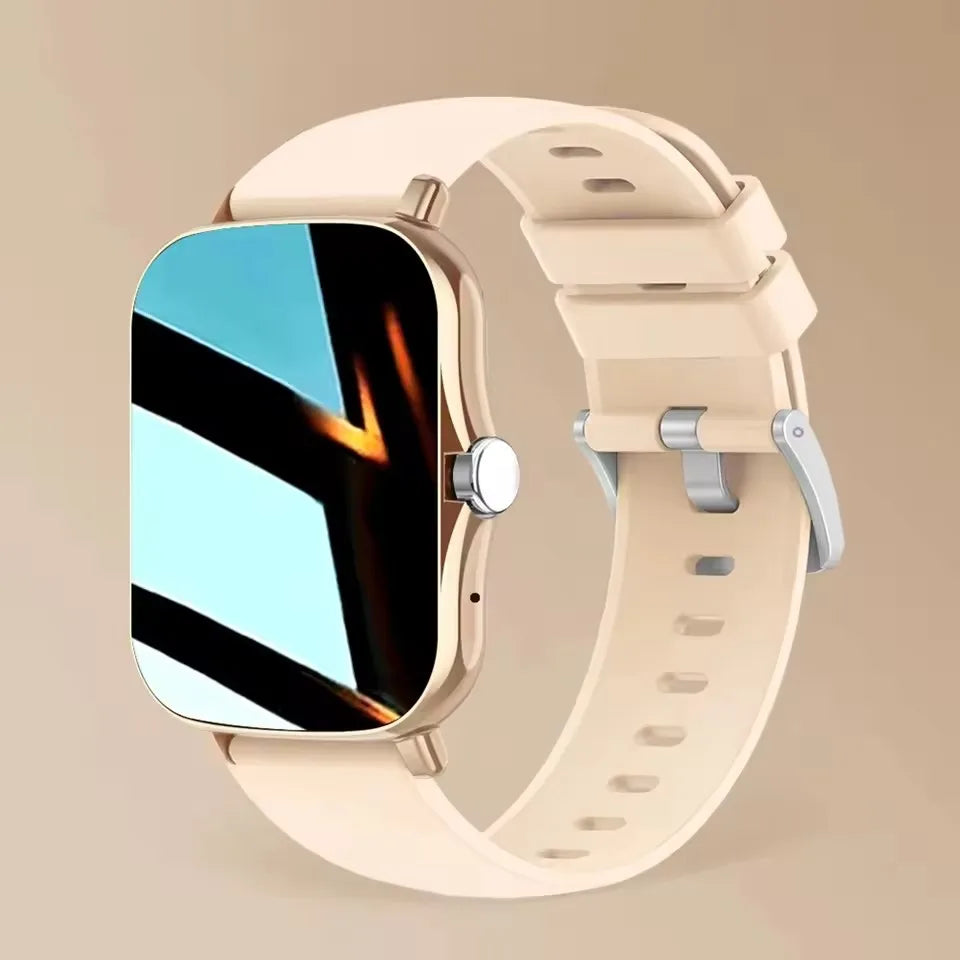 Smart Watch 1.83" Hd Screen Bluetooth Call Heart Rate Blood Oxygen Health Monitor Sports Smartwatch Women Men Holiday Gifts Ht30