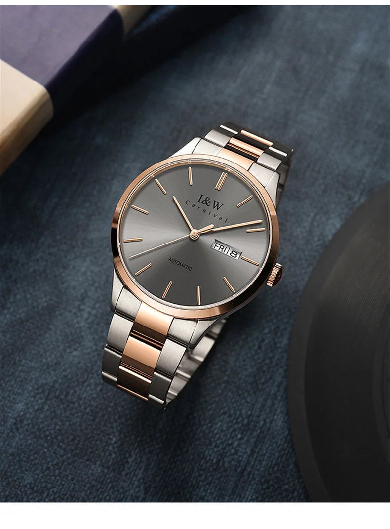 IW Watches Men Luxury Brand MIYOTA Mechanical Watch Fashion Automatic Watch Reloj Hombre Sport Clock Male Hour Relogio Masculino