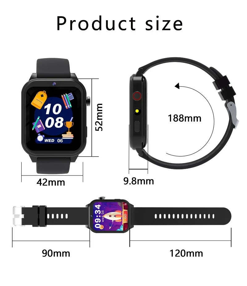 New Smart Watch Kids Toys 18 Games Sleep Monitoring Alarm Clock Calculator Steps Children Smartwatch Camera Girls Boys Gifts