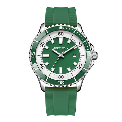 Casual Watches for Men Fashion New Men's Watch Multi Functional Luminous Date Quartz Wrist Watch Waterproof Leisure Man Clock