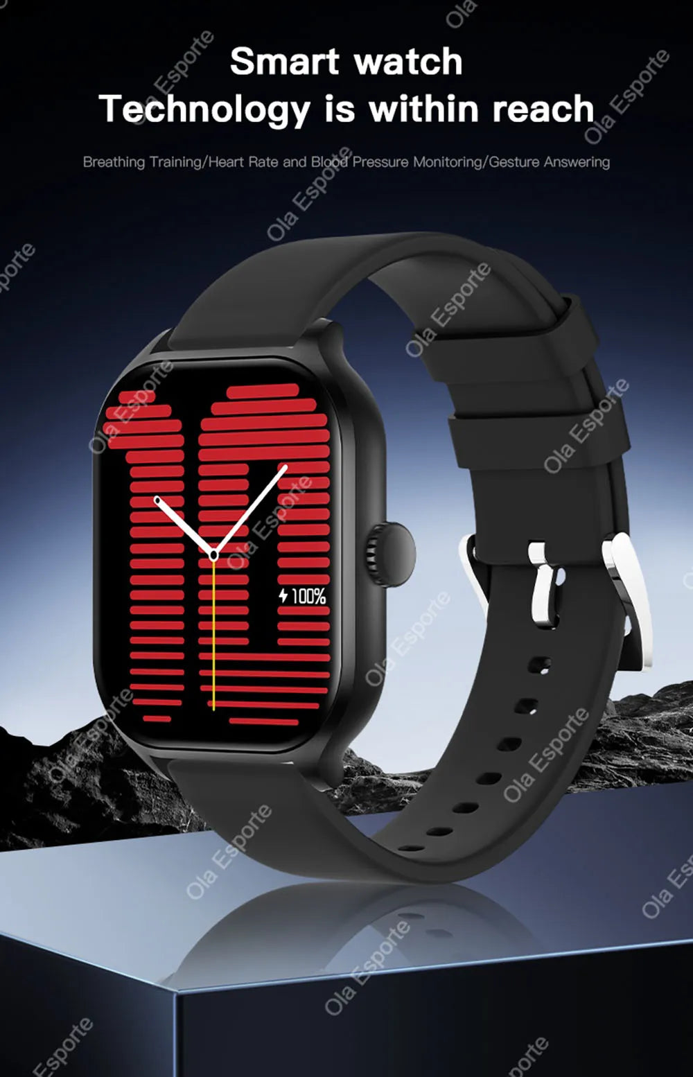 Smart Watch Plus Men Women Plus Full Touch Screen Sports Fitness Watch BT Call Android Phone Digital Multidial Smartwatch HW12
