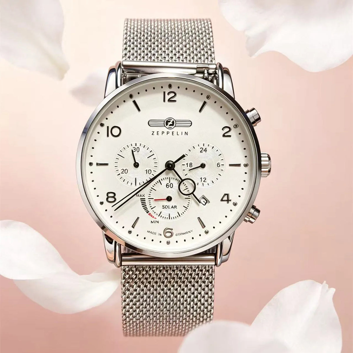 New Fashion Zeppelin Hindenburg Series Quartz Watch Retro Leisure Business Watch Multi Functional Luxury Date Men's Watch