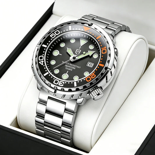 New Fashion Watch Men Top Brand Luxury Waterproof Luminous Date Clock Sport Watches Mens Quartz Wristwatch Relogio Masculino
