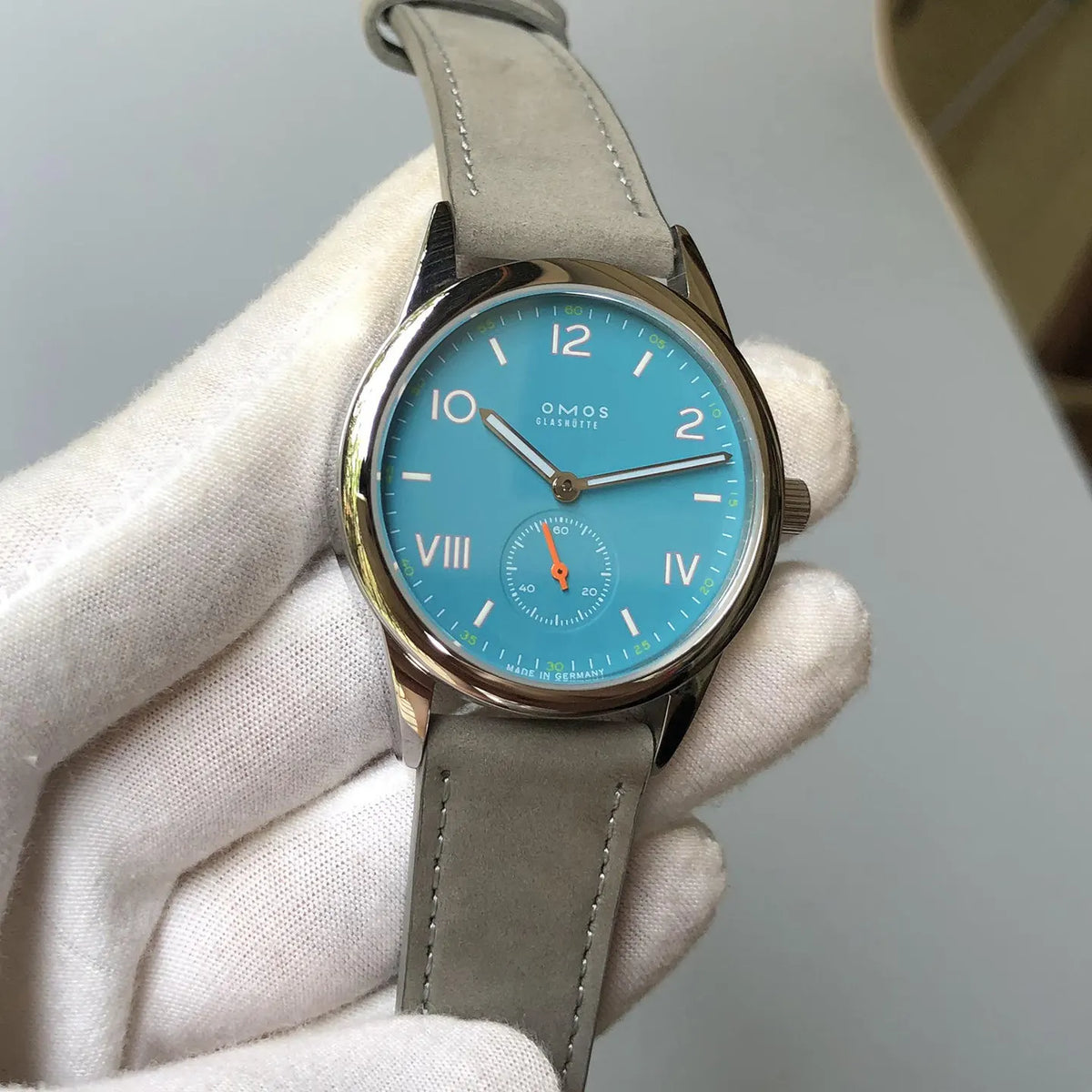 High-end men's 38.5mm automatic mechanical watch, equipped with Seagull ST17 movement, waterproof and luminescent
