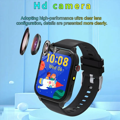 New Smart Watch Kids Toys 18 Games Sleep Monitoring Alarm Clock Calculator Steps Children Smartwatch Camera Girls Boys Gifts
