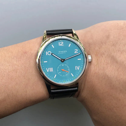 High-end men's 38.5mm automatic mechanical watch, equipped with Seagull ST17 movement, waterproof and luminescent