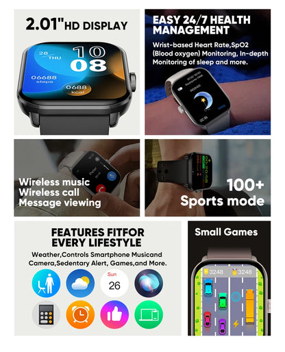 For Xiaomi Watch 5 Global Version Sports Smart Watch Men Women HD AMOLED Screen Heart Rate Call GPS Track Waterproof Smartwatch