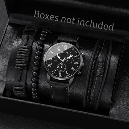 2026Men's versatile fashion watch, hot selling in foreign trade, business two eye watch
