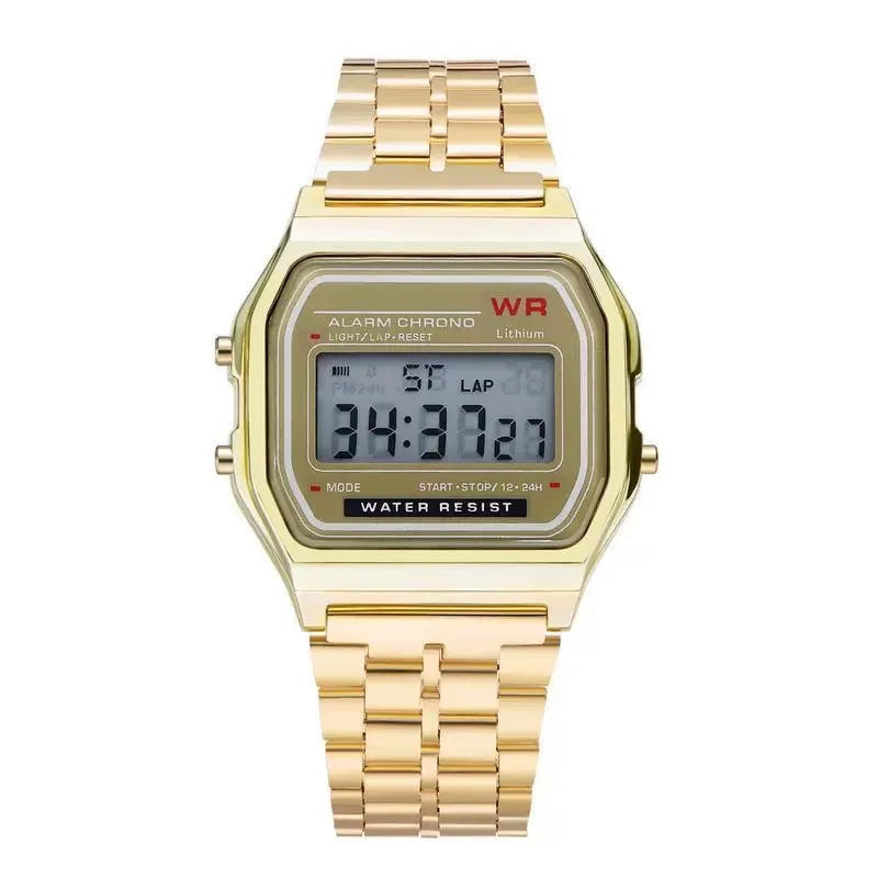 Digital Watches For Men Sports Waterproof Bracelet Clock Gold Electronice LED Wristwatch Women Casucal montre homme relogio