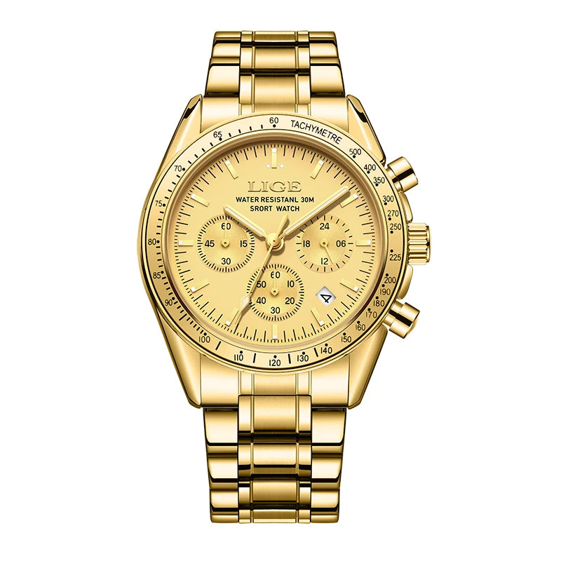 2026 New Sports Watch Men Top Brand Luxury Mens Watches Business Waterproof Military Quartz Chronograph Wristwatch Montre Homme