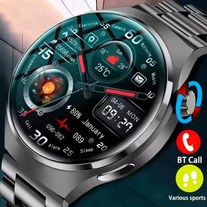 2026 Men Smartwatch for Women Full Touch Screen Voice Call Fitness Tracker Smart Watch Waterporoof Sport Wristwatch Gift Ht30