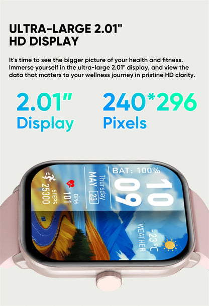 For Xiaomi Watch 5 Global Version Sports Smart Watch Men Women HD AMOLED Screen Heart Rate Call GPS Track Waterproof Smartwatch