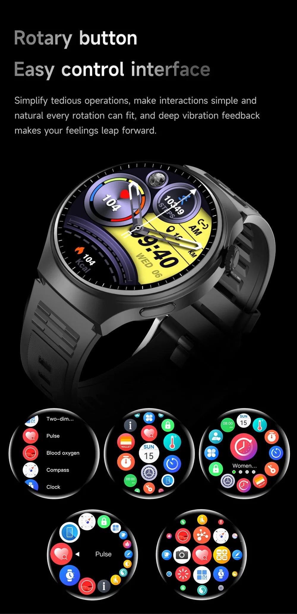 2026 Men Smartwatch for Women Full Touch Screen Voice Call Fitness Tracker Smart Watch Waterporoof Sport Wristwatch Gift Ht30
