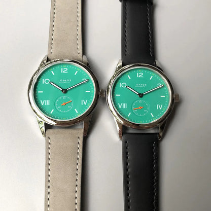 High-end men's 38.5mm automatic mechanical watch, equipped with Seagull ST17 movement, waterproof and luminescent