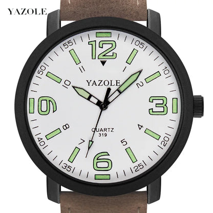 Men's Watch Sports Luminous Watches For Men Wrist Watches Leather Clock Erkek Kol Saati Relogio Masculino Reloj Hombre 2020